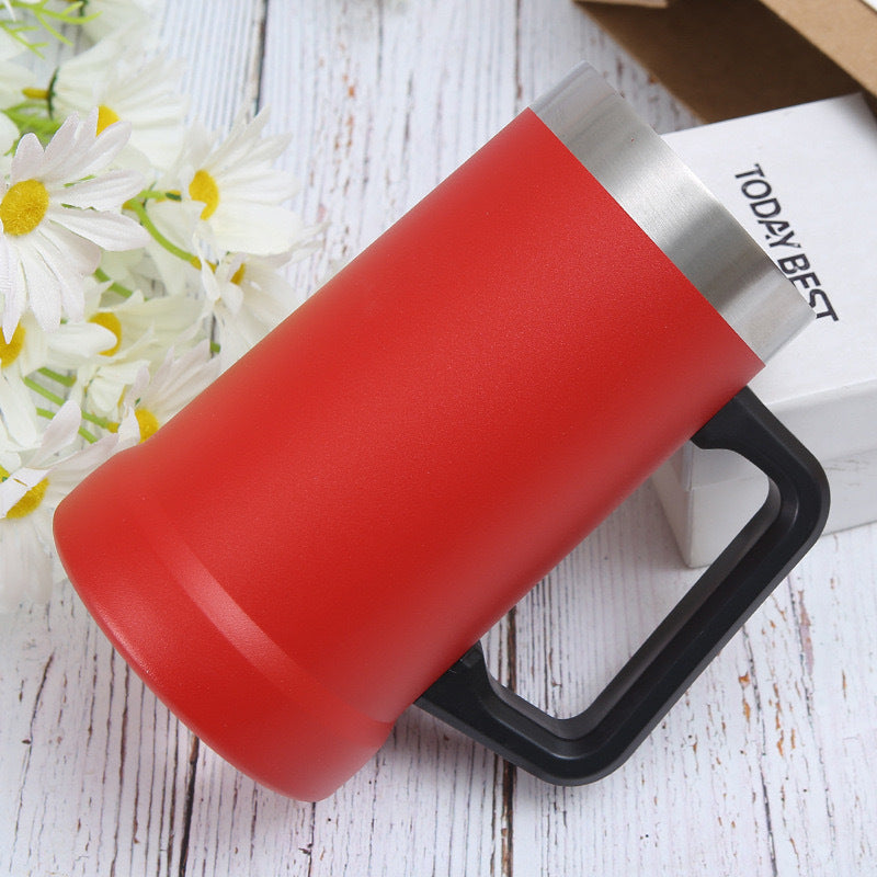 24OZ hot-selling stainless steel Brazilian beer mug