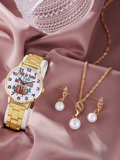 Butterfly suit fashion temperament quartz watch