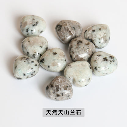 15Mm pink crystal peach heart semi-precious stone