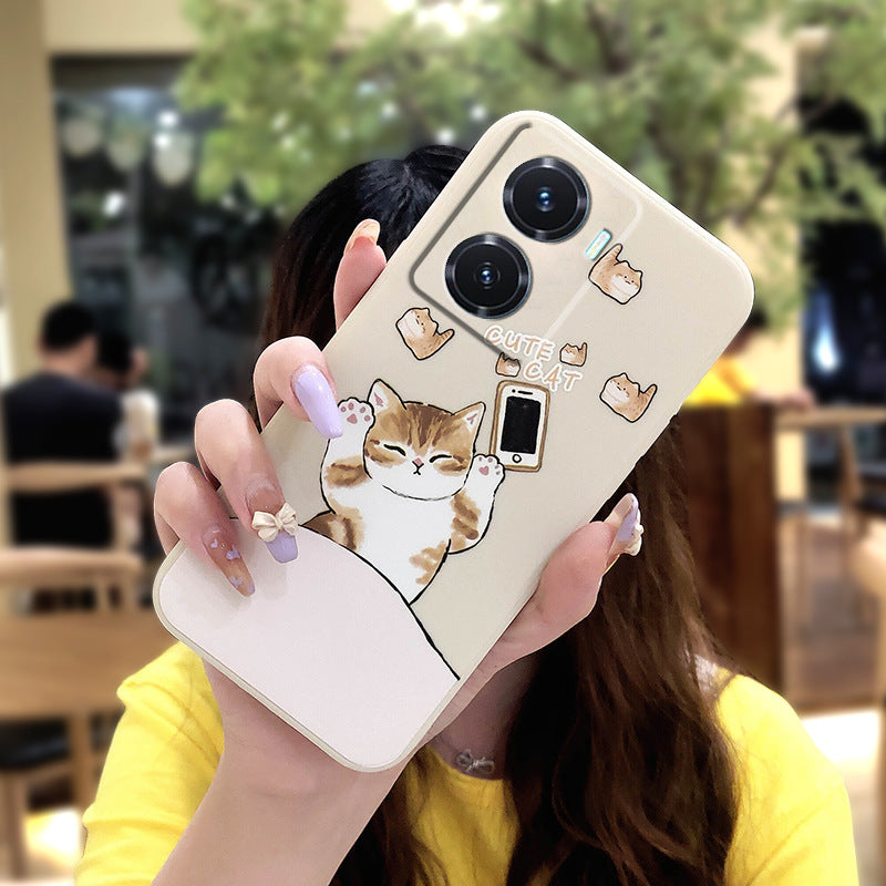 VIVO Y77 5G/IQOO Z6 Lite Liquid Silicone Case