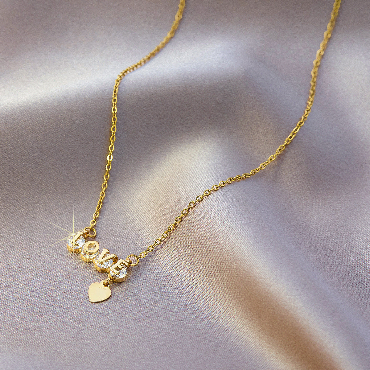 Titanium Steel Small Waist Necklace