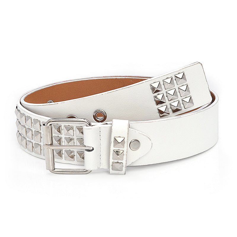 European and American version of pin buckle belt fashion