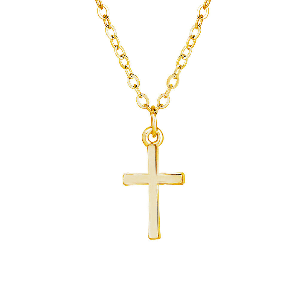 Alloy Cross Pendant Necklace