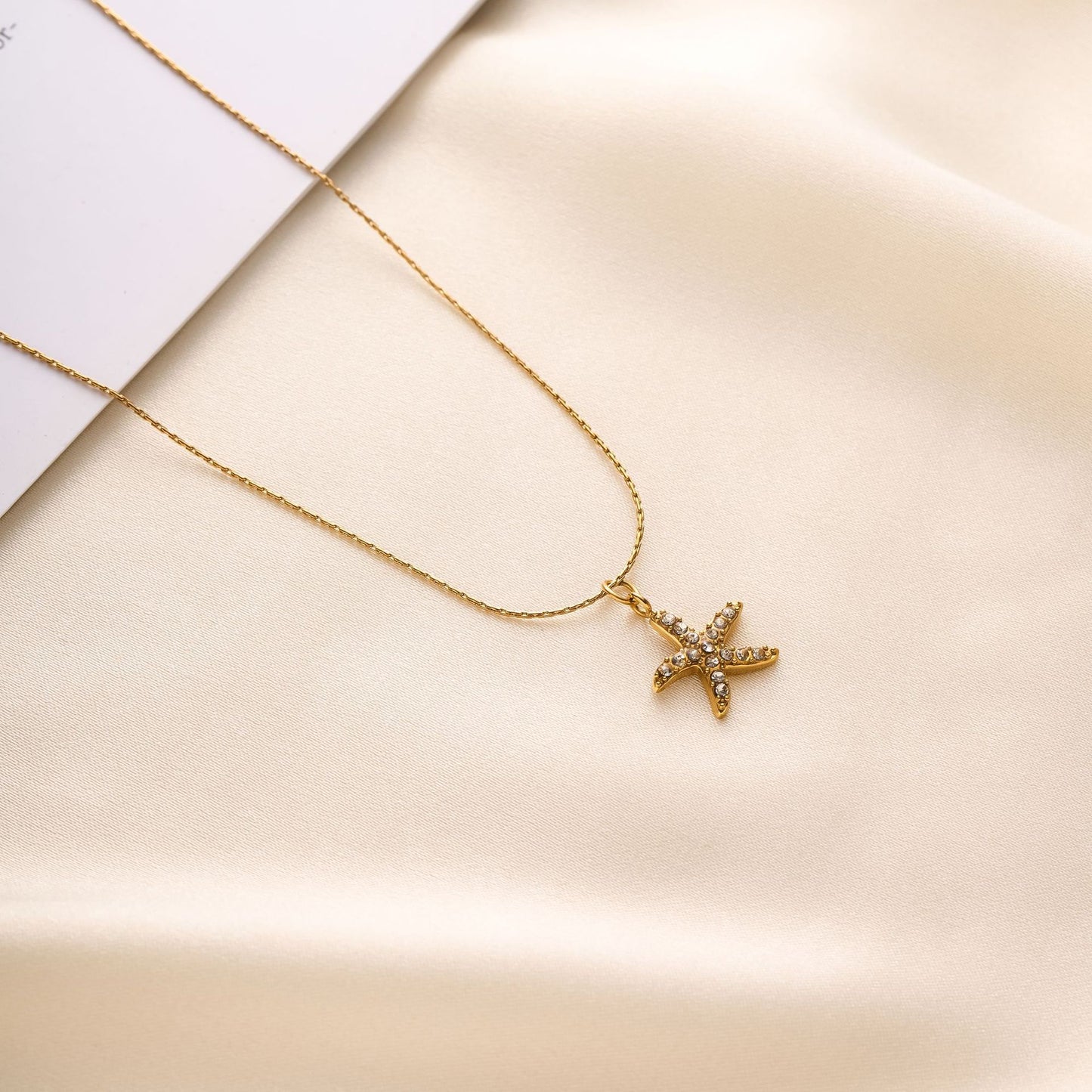 Stainless Steel Starfish Necklace