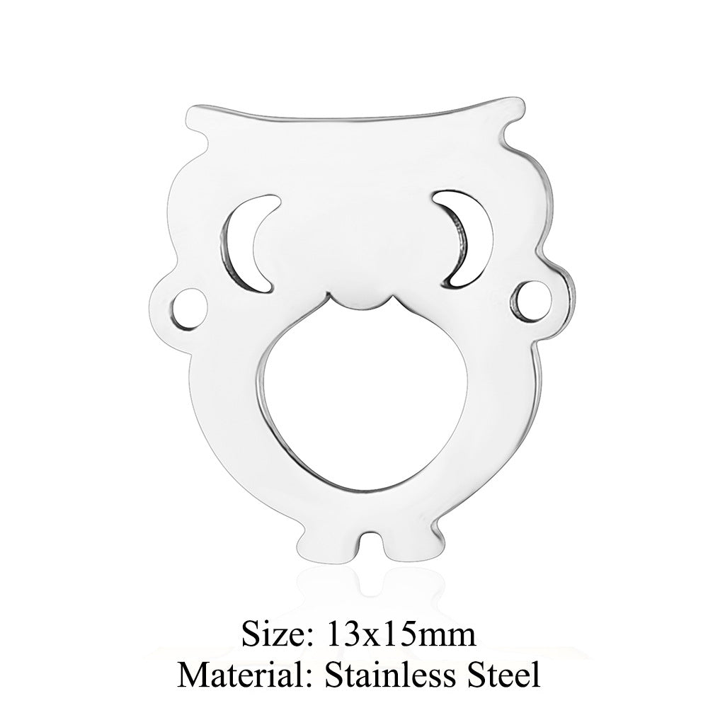 5 pcs/titanium steel pendant Seagull Mouse Koala Panda