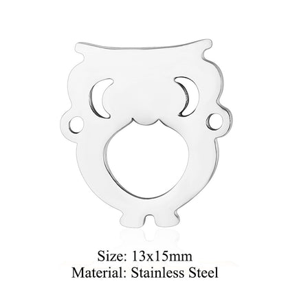 5 pcs/titanium steel pendant Seagull Mouse Koala Panda