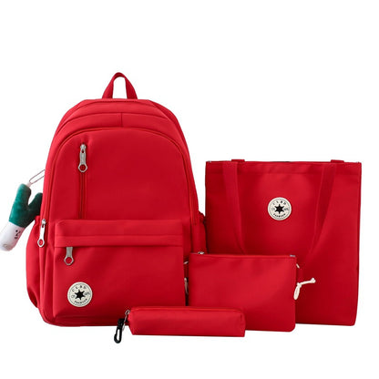Four-piece backpack, wear-resistant and waterproof