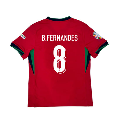 24 Euro Portugal Home Away 7 Ronaldo 8 B. Fernandes Pepe