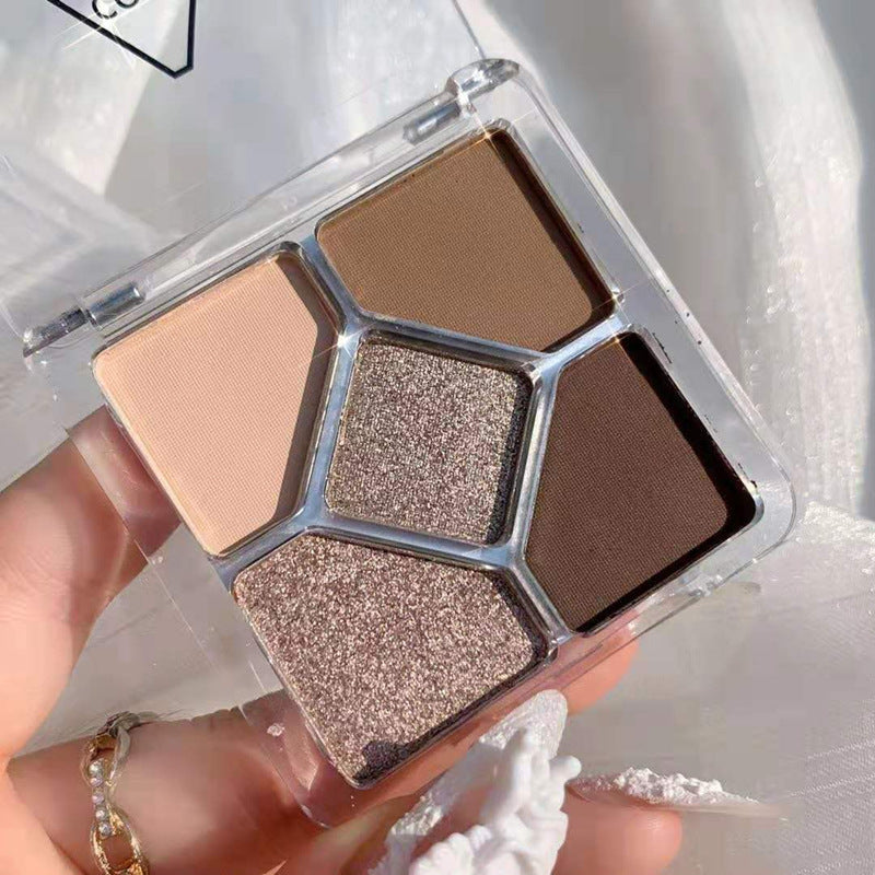 Paleta de sombras de ojos de 5 colores 