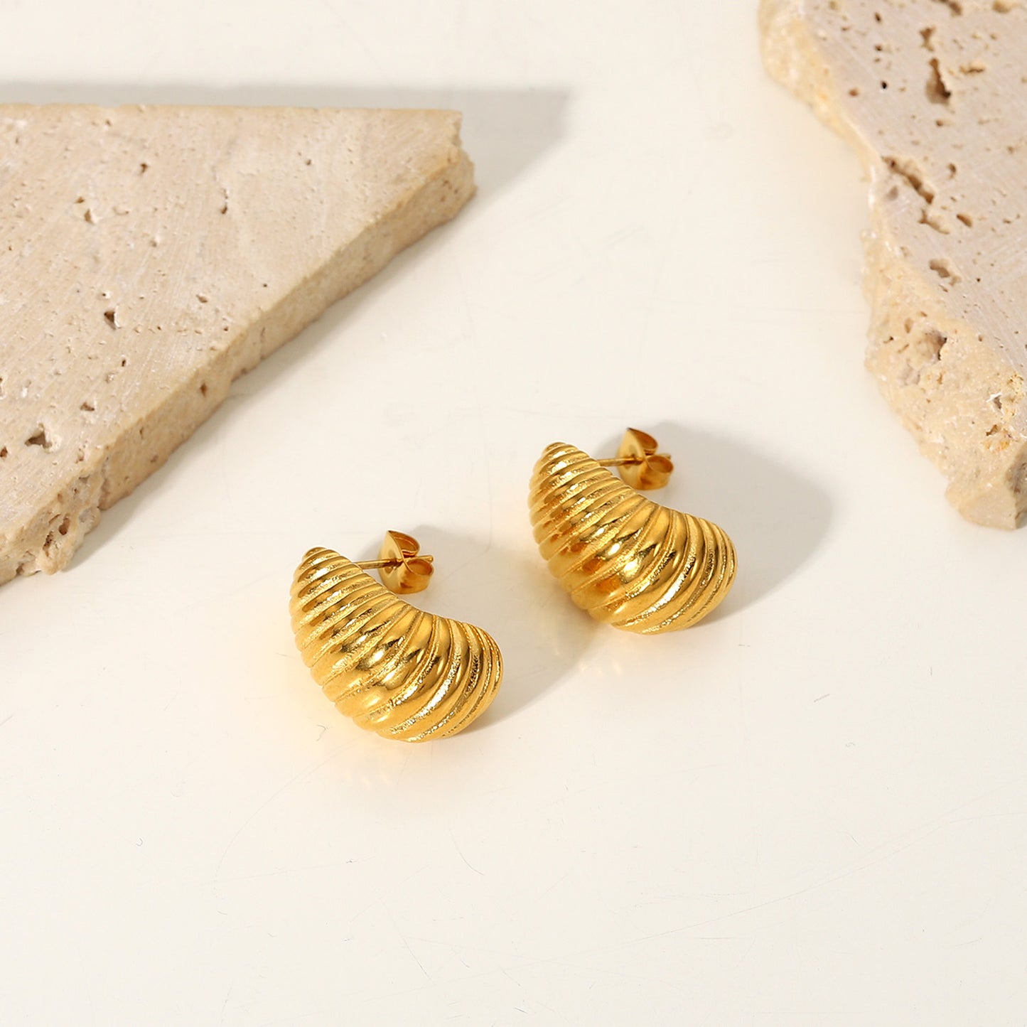 Spiral earrings