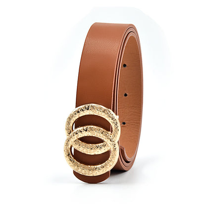 Simple and versatile multi-color thin belt