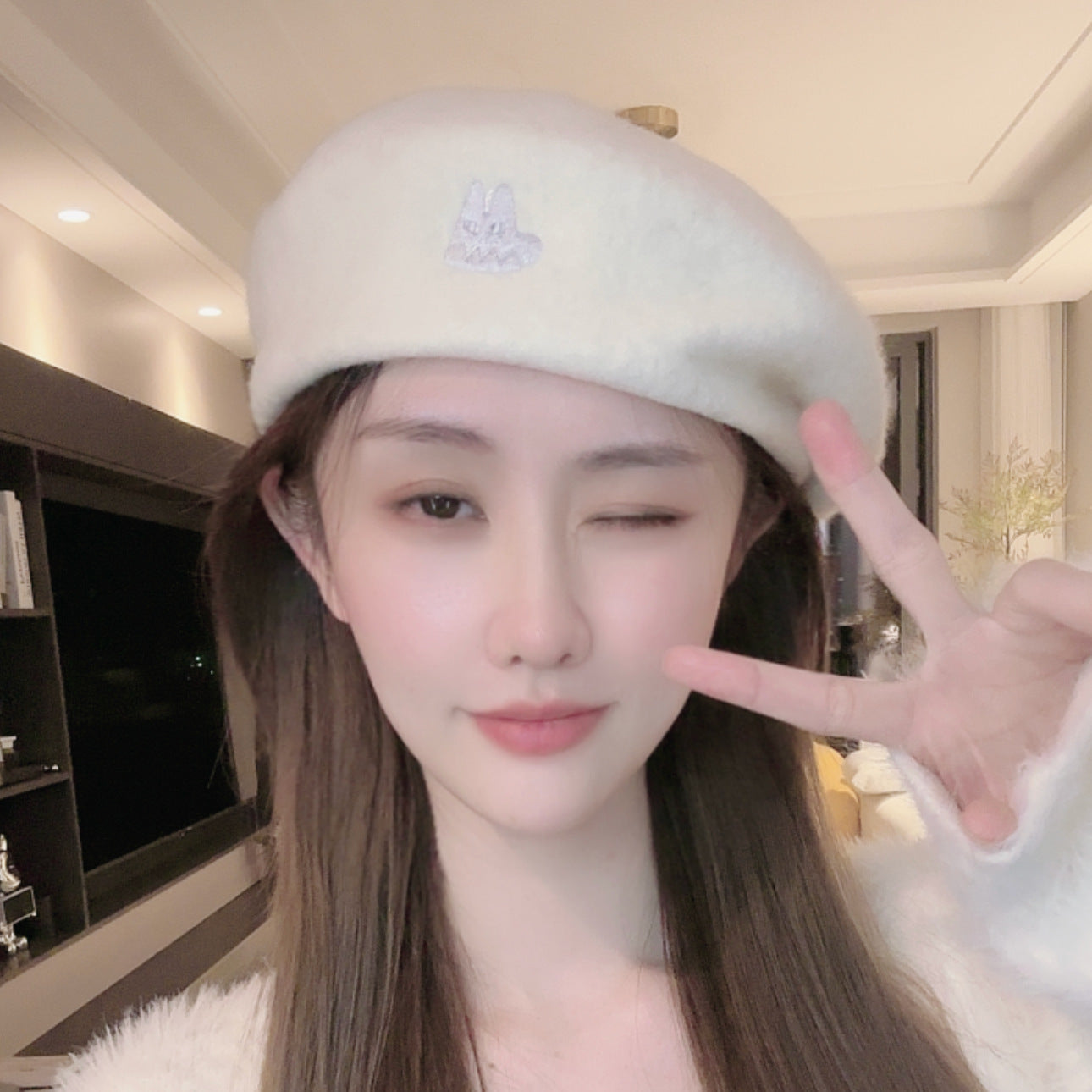 Flattering Wool Beret for Winter