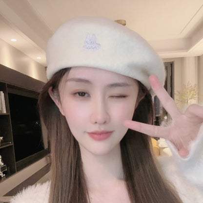 Flattering Wool Beret for Winter