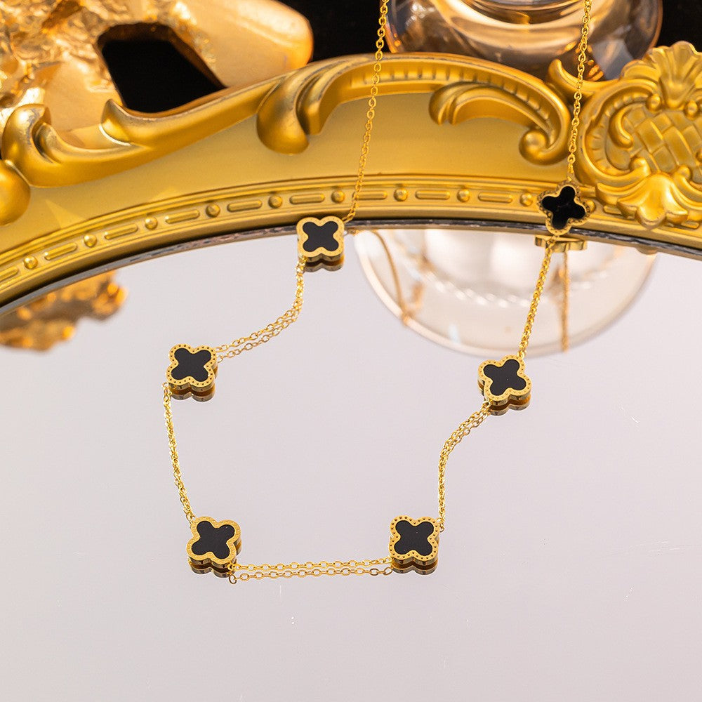 Titanium Steel Mori Design Necklace