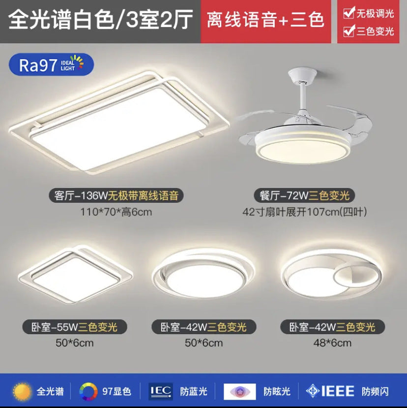 Full Spectrum Super Bright Whole House Lighting Package TC