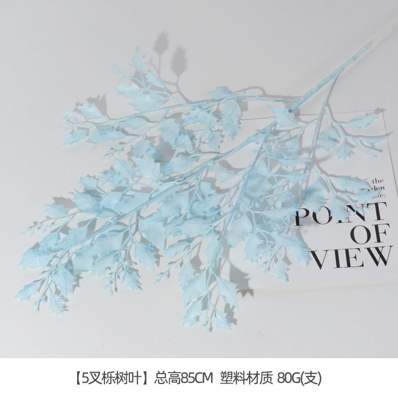 Artificial flowers blue series flowers plastic flowers wholesale