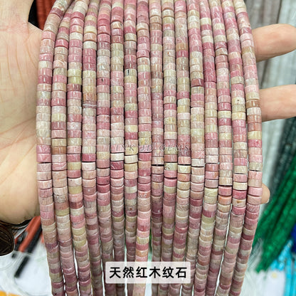 3 * 6Mm natural stone right angle disc loose beads