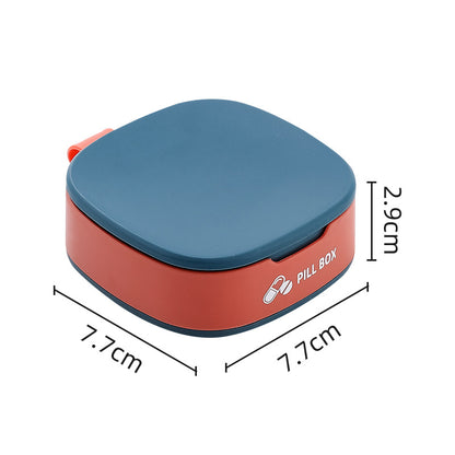 Portable Small Pill BoxHousehold GoodsTravelling Medicine Case