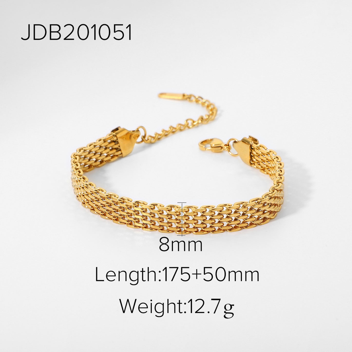 Stainless Steel Cuban Bracelet
