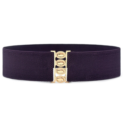 Elastic elastic belt for women