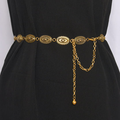 High-end waist chain for women