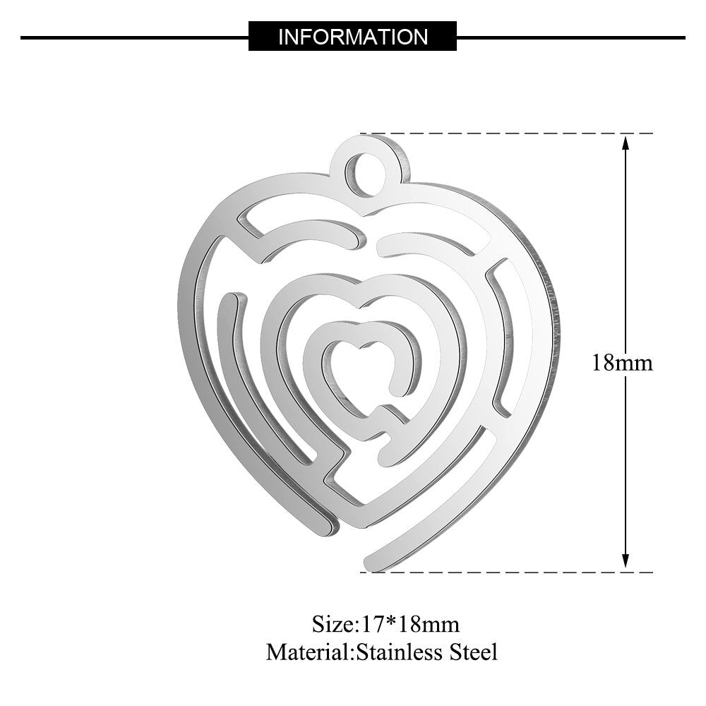 5 pcs/titanium steel jewelry connecting accessories