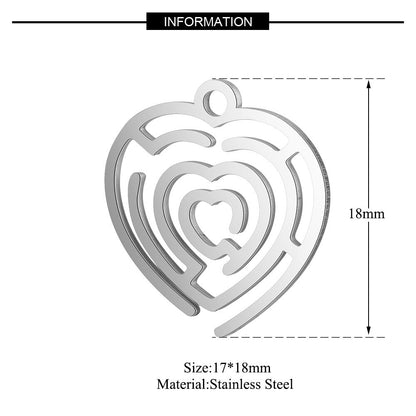 5 pcs/titanium steel jewelry connecting accessories