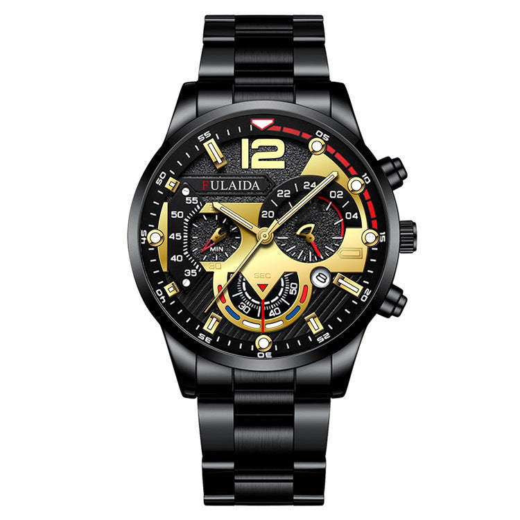 Cross-Border Luminous Calendar Men's Watch