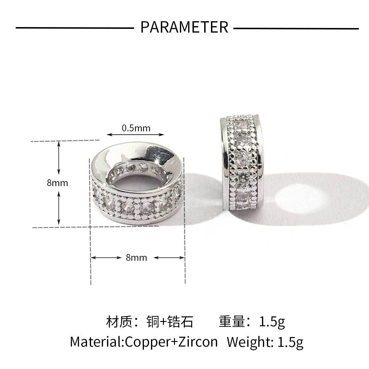 18K gold-coated baroque special-shaped beads