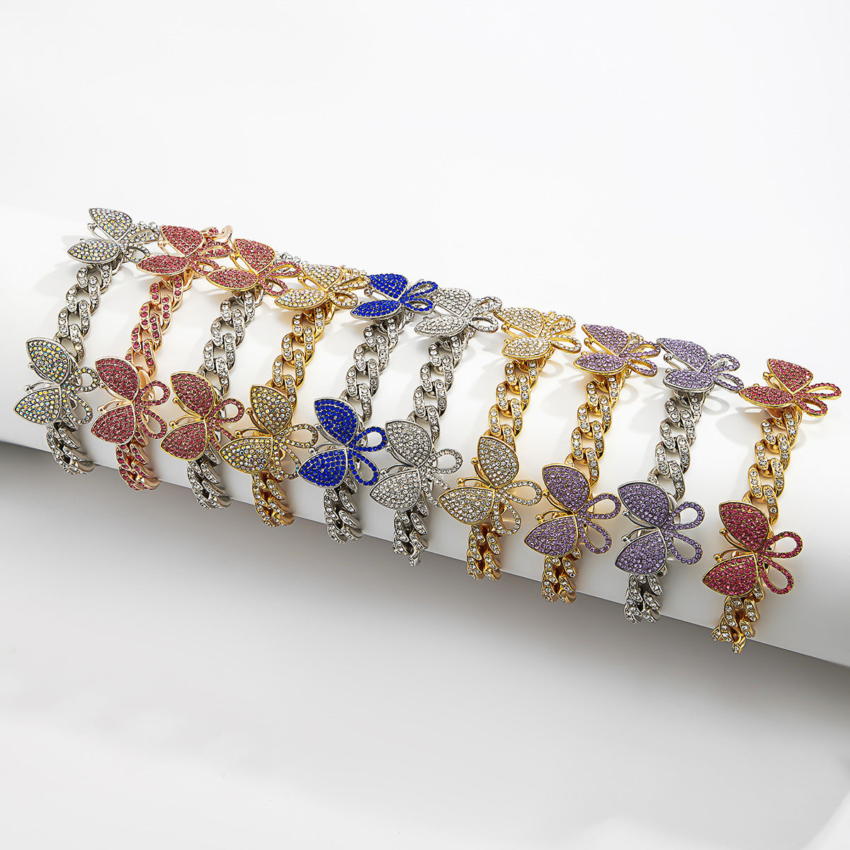 Diamond Cuban Chain Feet