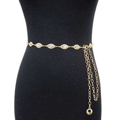 Halloween Decorative Crystal Waist Chain