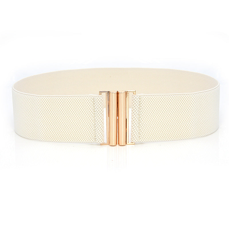 Elastic elastic waist seal metal buckle