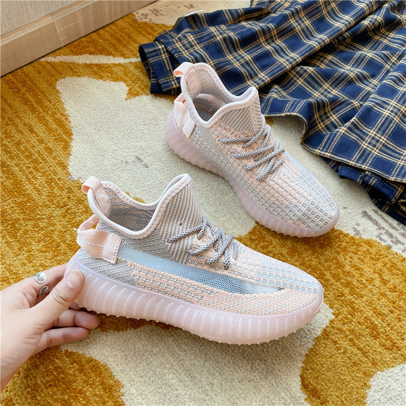 Coconut breathable netflix woven shoes men's and women's sports shoes