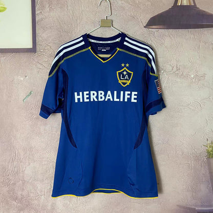 07-12 LA Galaxy 23 Camiseta retro de Beckham 