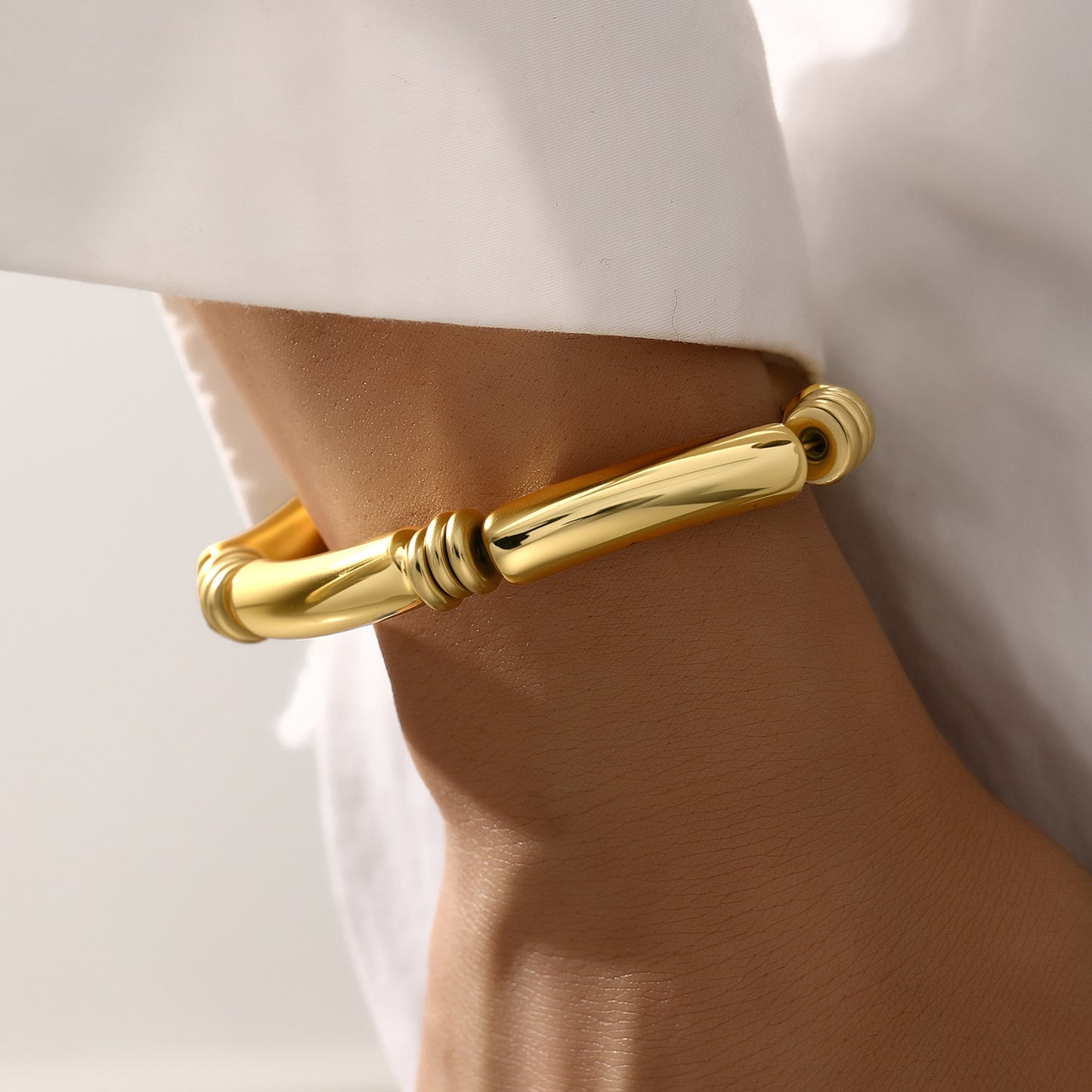 Multi-Layer Round Beaded Bracelet