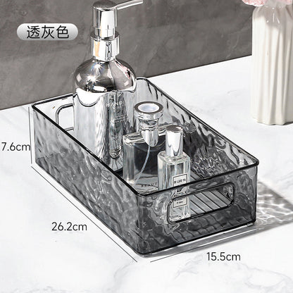 PET Transparent Storage Box, Refrigerator Organizer, Desktop Organizer