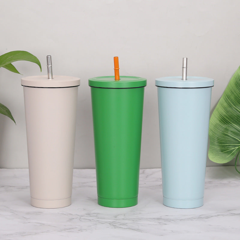 Spray 18oz anti-drop stainless steel thermos cup