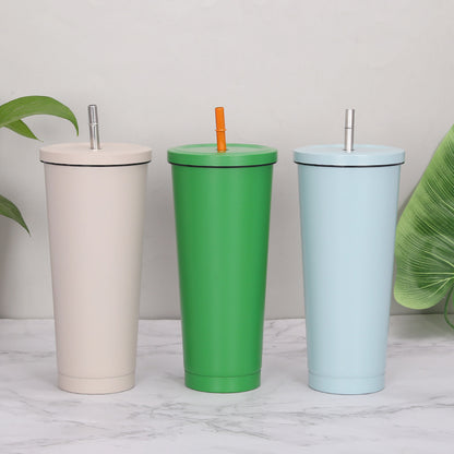 Spray 18oz anti-drop stainless steel thermos cup