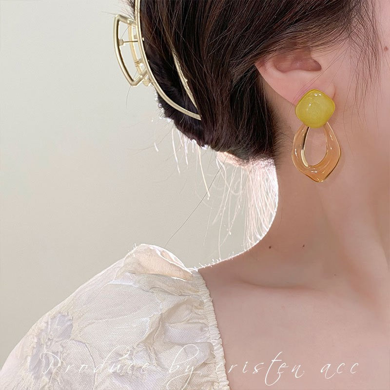 Geometric earrings fashion stud earrings