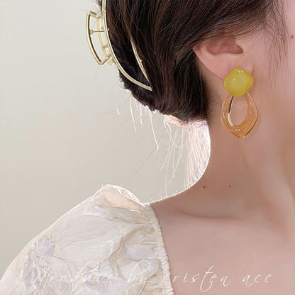 Geometric earrings fashion stud earrings