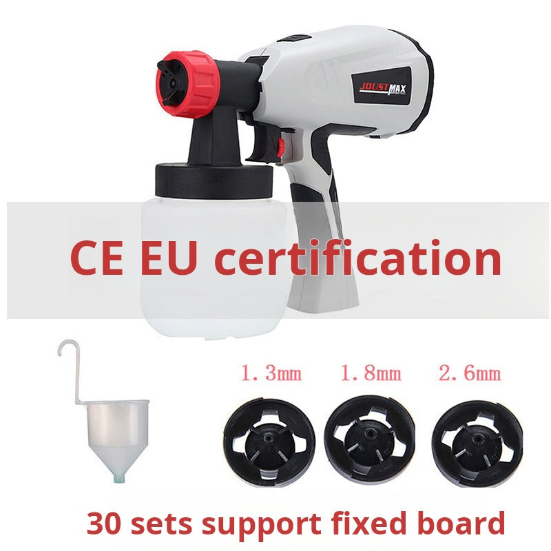 Pistola de pintura elétrica látex/óleo spray ajustável 