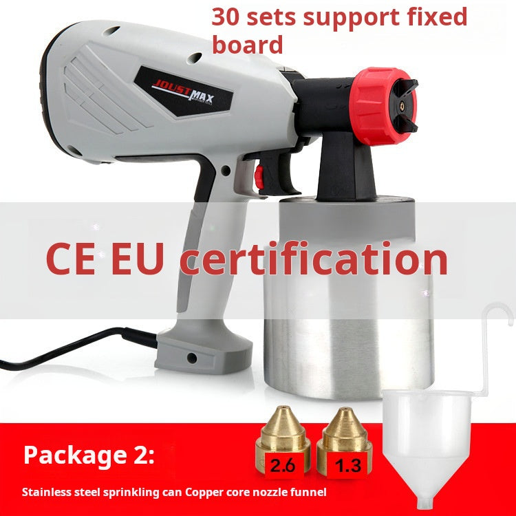 Pistola elétrica removível HVLP para casa em alumínio 