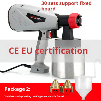 Pistola elétrica removível HVLP para casa em alumínio 