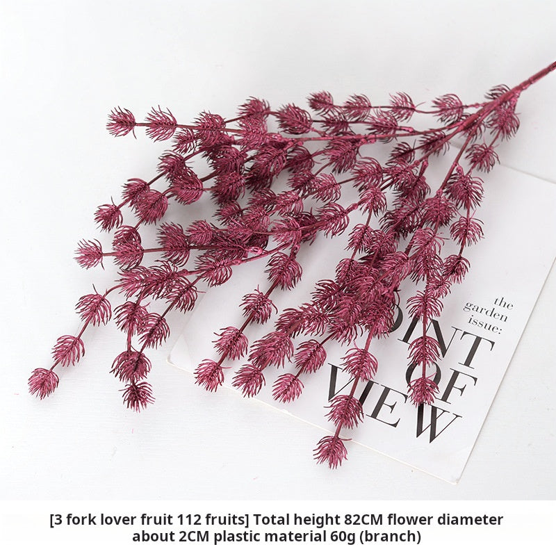 Burgundy themed artificial flowers