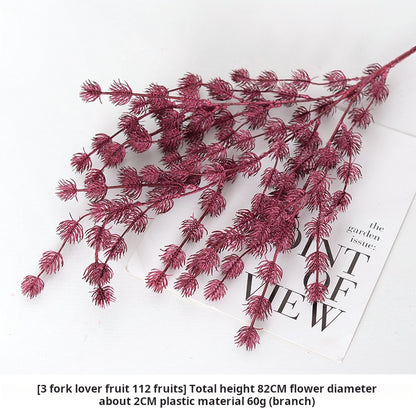 Burgundy themed artificial flowers