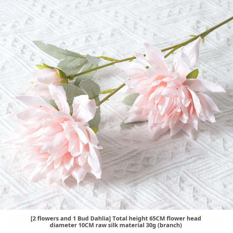 Artificial pink flowers