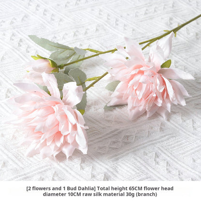 Artificial pink flowers