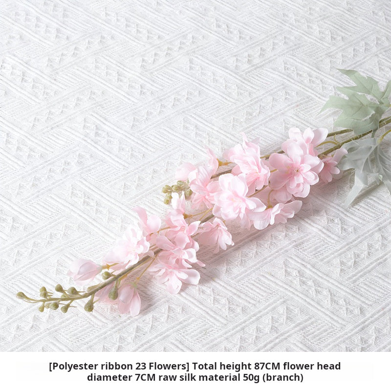 Artificial pink flowers