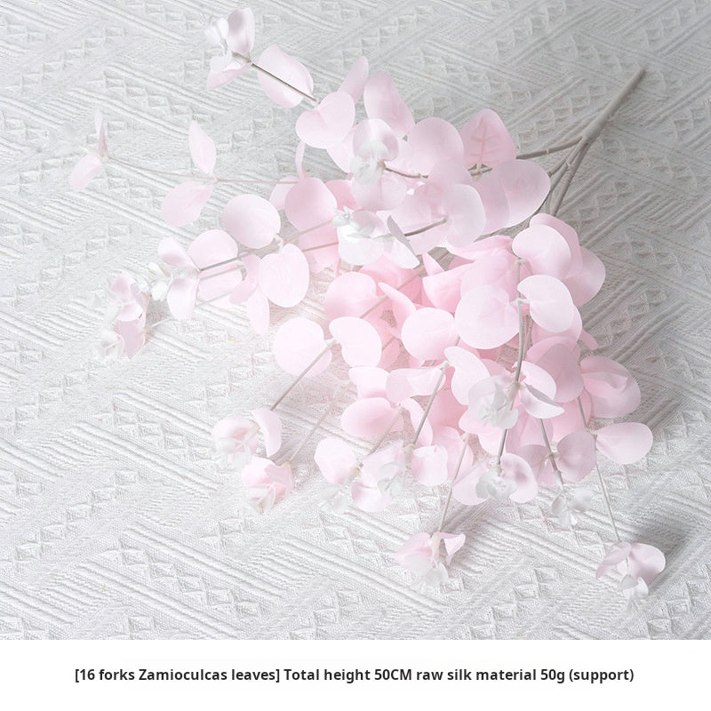 Artificial pink flowers