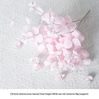 Artificial pink flowers